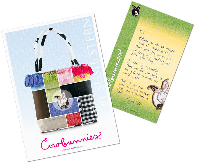 © 2009 UnParalleled, LLC. All rights reserved. Roger Sawhill, Mark Braught. Cowbunnies Collateral